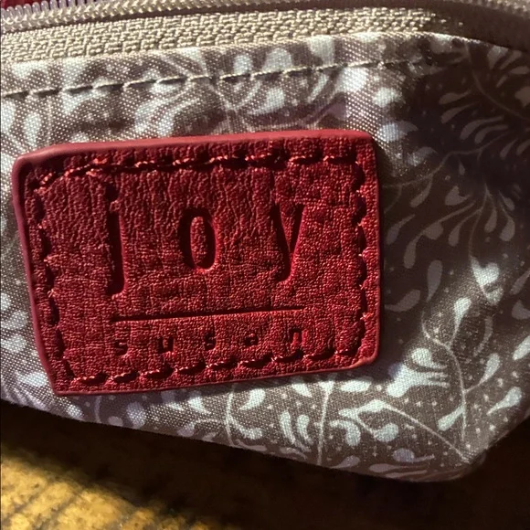 Chic Burgundy Leather Hobo Bag - Picture 3 of 7